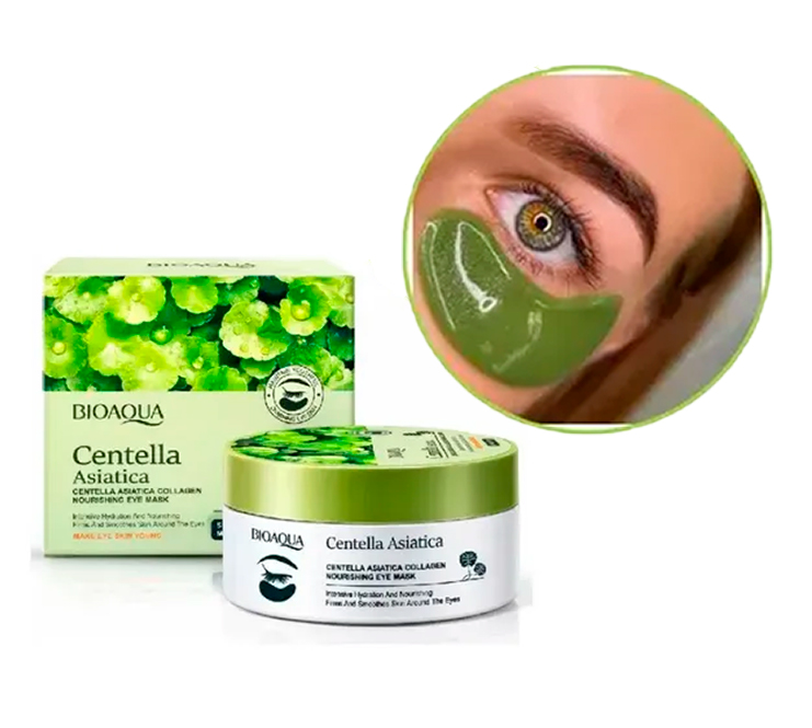Parches de ojos centella asiatica
