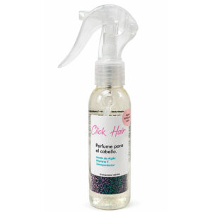 Perfume capilar Click Hair de 120ml con aceite de argan keratina y termoprotector