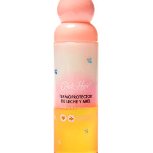 Frasco de 150 ml del termoprotector de leche y miel Click Hair bifasico